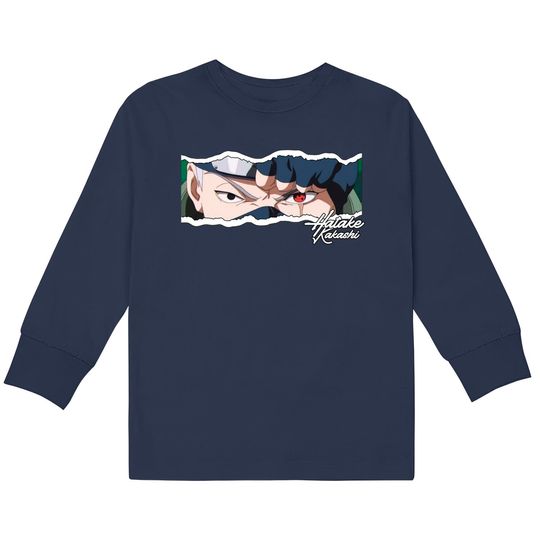 Discover Anime Kakashi Kids Long Sleeve T-Shirts, Kakashi Shirt