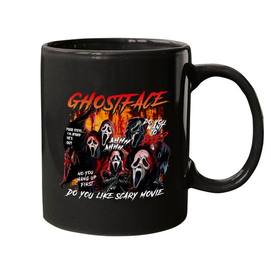 Discover Vintage Scream Ghostface Mugs