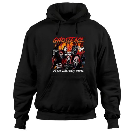 Discover Vintage Scream Ghostface Hoodies