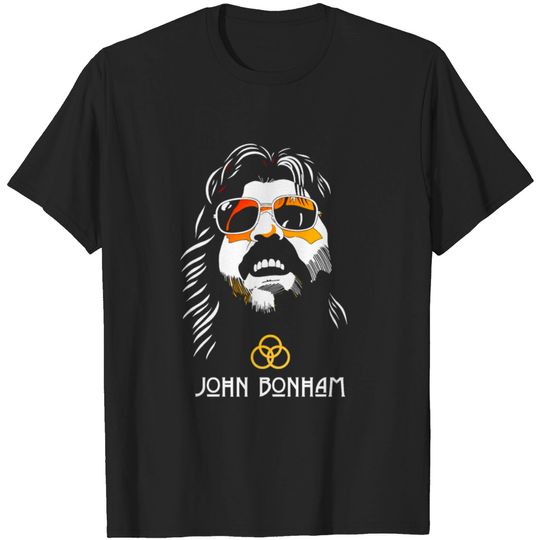 Discover John Bonham Bonzo Rock Musician Drummer Music T-shirt