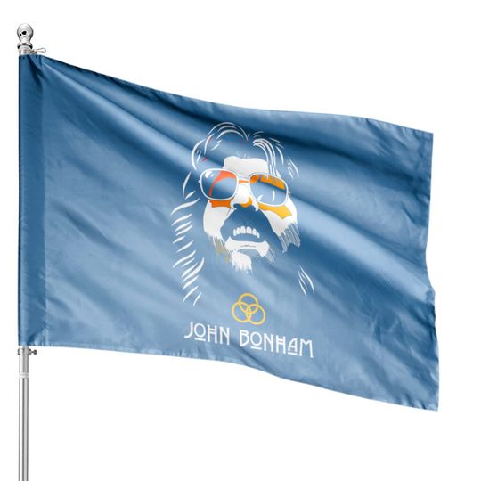 Discover John Bonham Bonzo Rock Musician Drummer Music House Flags