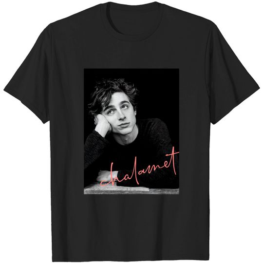 Discover Awesome Merch of Timothee Chalamet T-Shirt - Stylish Fan Tee