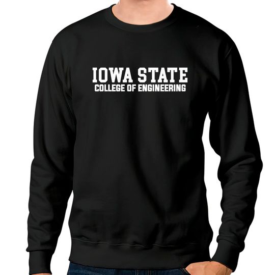 Discover Iowa State College of Engineering (White) - Isu - Sweatshirts