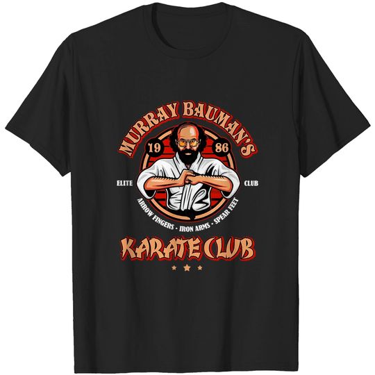 Discover Karate Club Murray Bauman's 1986 Shirt