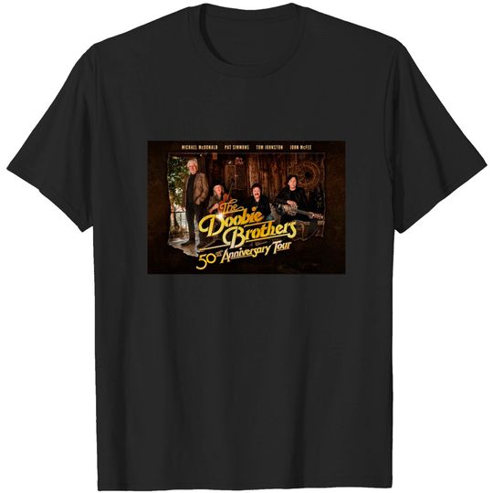 Discover The Doobie Brothers 50 th Anniversary Doobie Tshirt