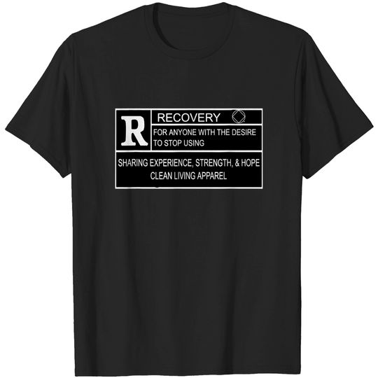 Discover Rated R For Recovery Narcotics Anonymous Gifts Shirts NA AA