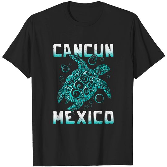 Discover Cancun Mexico - Coral - T-Shirt