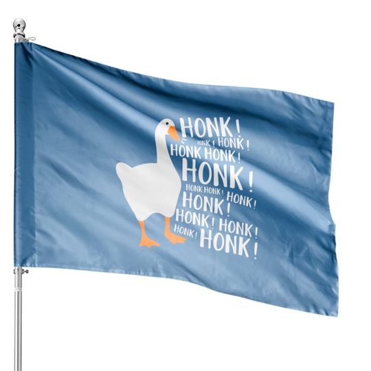 Discover Untitled Goose Honk - Untitled Goose Game - House Flags