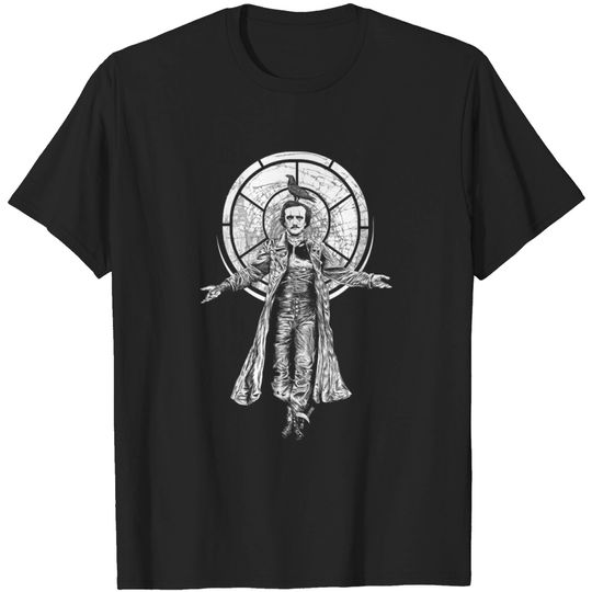 Discover Edgar Allan Crow - Edgar Allan Poe - T-Shirt