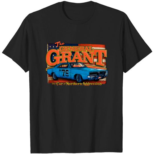 Discover The General Grant: The Car of Northern Aggression - Charger - T-Shirt