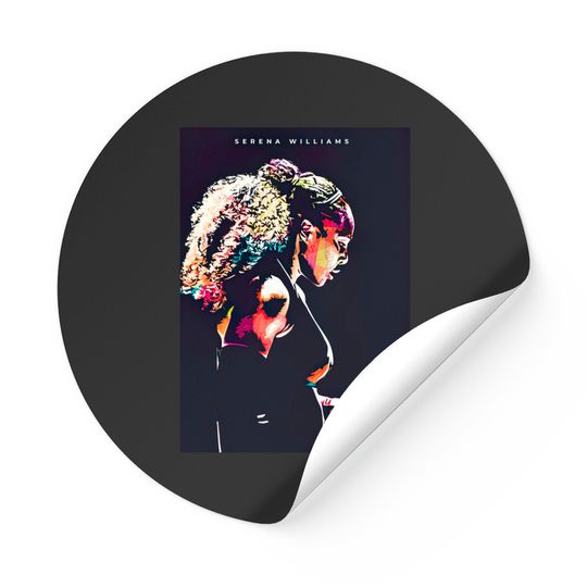 Discover Serena Williams - Serena Williams - Stickers