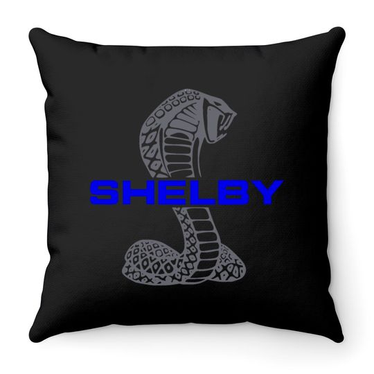 Discover MUSTANG SHELBY LOGO Throw Pillows