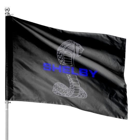 Discover MUSTANG SHELBY LOGO House Flags