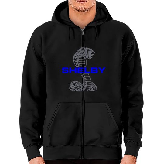 Discover MUSTANG SHELBY LOGO Zip Hoodies