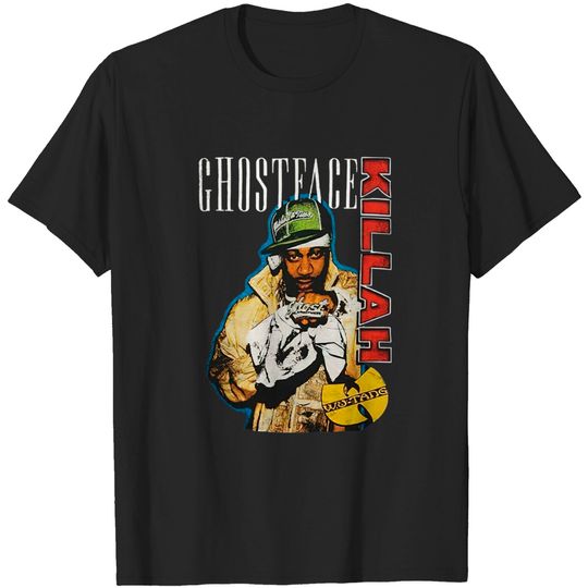 Discover Ghostface Killah Rapper Shirt Vintage Unisex T-Shirt Unisex Vintage Tee