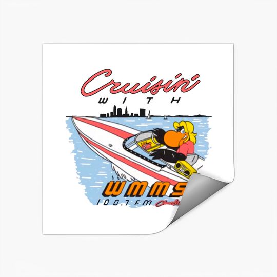 Discover Bill Hader Barry Cruisin With WMMS Stickers