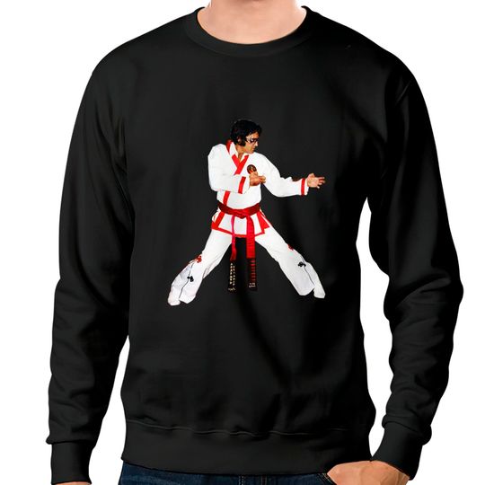 Discover Karate Elvis - Elvis Presley - Sweatshirts