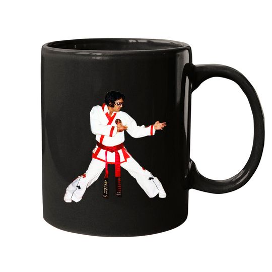 Discover Karate Elvis - Elvis Presley - Mugs
