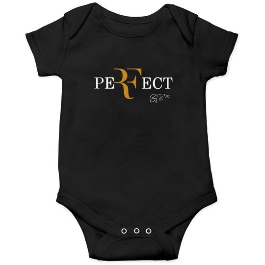Discover Roger federer Perfect and signature Short-Sleeve Unisex Onesies
