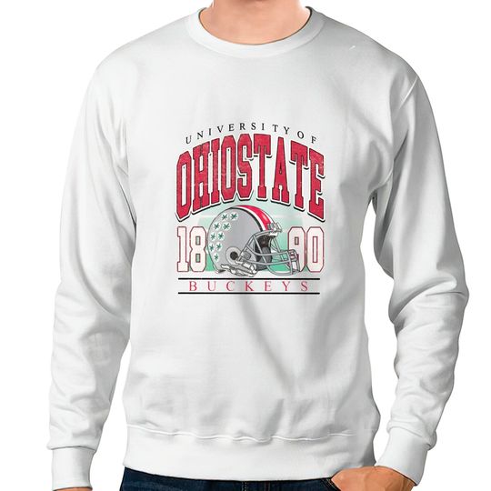 Discover Vintage Ohio State Sweatshirt, Distressed Ohio State Sweatshirt