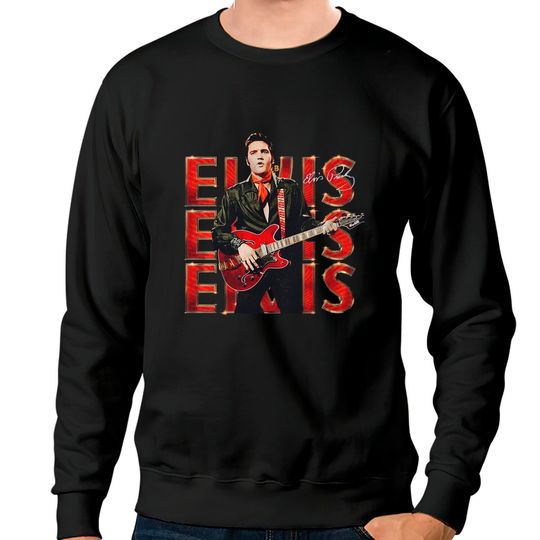 Discover Elvis Presley Rock Art Sweatshirts, Elvis Presley 2022 Sweatshirts