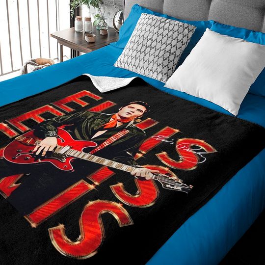 Discover Elvis Presley Rock Art Baby Blankets, Elvis Presley 2022 Baby Blankets