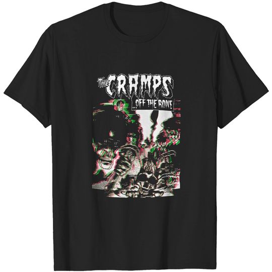Discover The Cramps Unisex T-shirt: Off The Bone (Black)