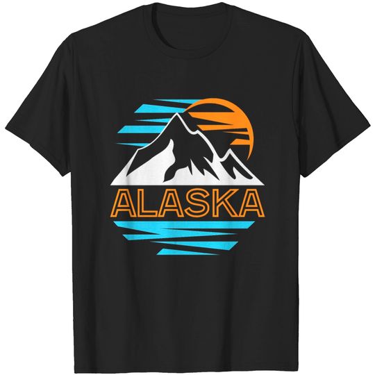 Discover Alaska Travel Alaskan Souvenir Vacation T-shirt