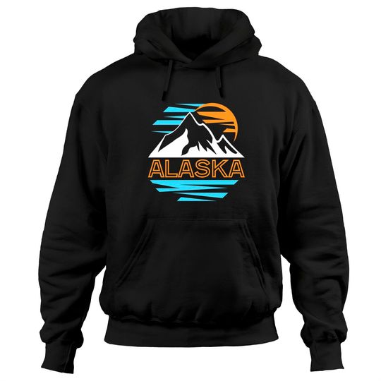 Discover Alaska Travel Alaskan Souvenir Vacation Hoodies