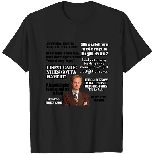 Discover niles crane - Frasier - T-Shirt