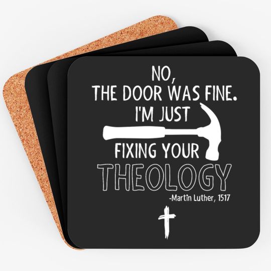 Discover Lutheran Fixing your theology Coasters