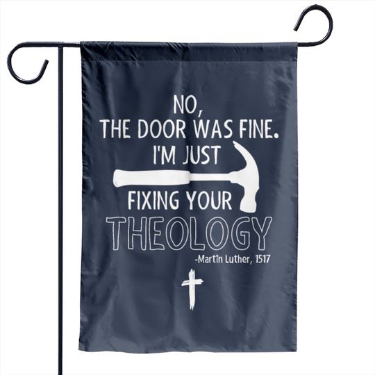 Discover Lutheran Fixing your theology Garden Flags