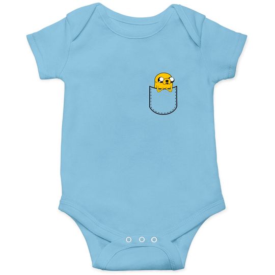 Discover Adventure Time Pocket Jake Onesies