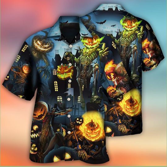 Discover Horror Movie 2022 Halloween Hawaiian Shirt