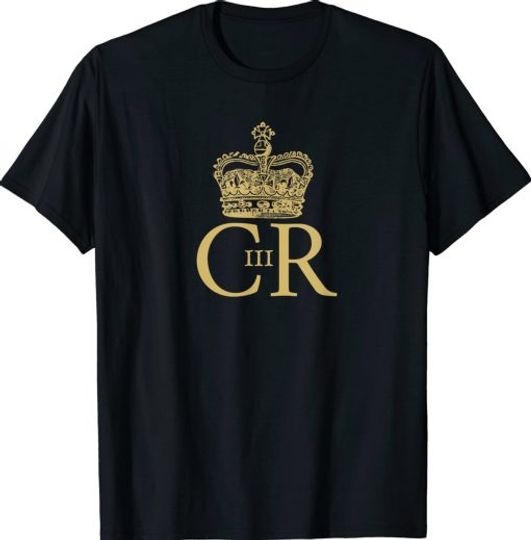 Discover King Charles III royal coronation 2023 british uk monarch T-Shirt