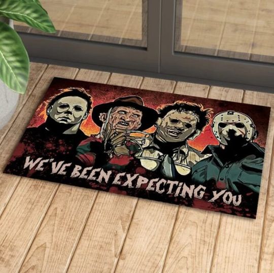 Discover We’ve Been Expecting You Halloween Doormat