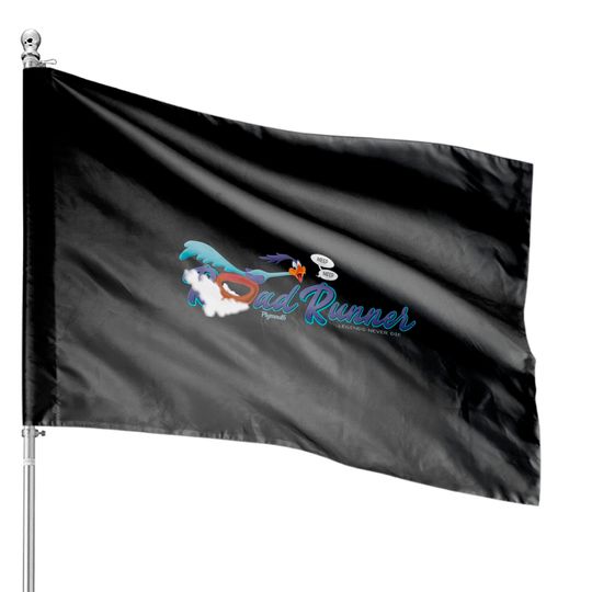 Discover Plymouth Road Runner - Legends Never Die House Flags