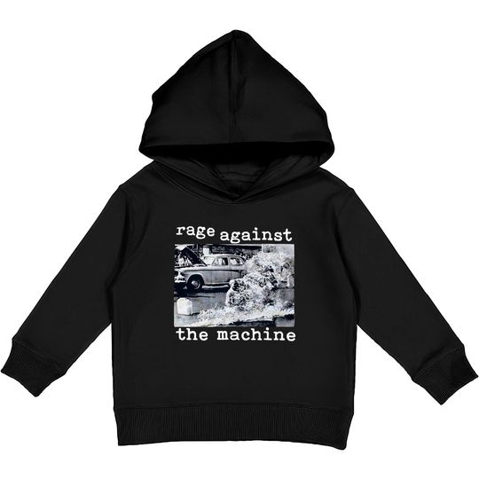 Discover Large Rage Aganist The Machine band Kids Pullover Hoodies