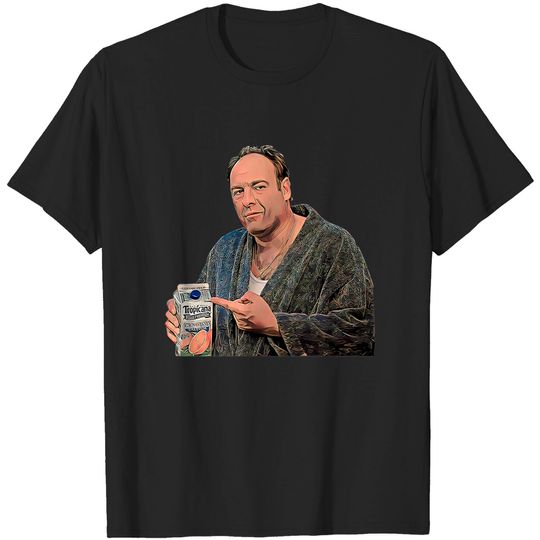 Discover Tony Soprano "Pulp" T Shirt, The Sopranos, Sopranos, The Sopranos T Shirt