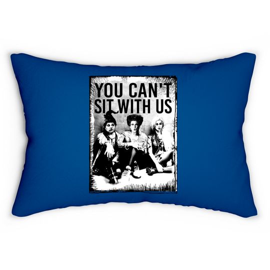 Discover You Can't Sit With Us Lumbar Pillows, Sanderson Sister Lumbar Pillows