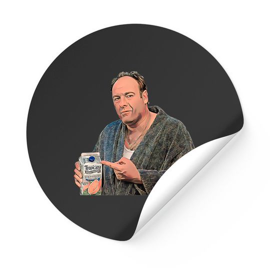 Discover Tony Soprano "Pulp" Stickers, The Sopranos, Sopranos, The Sopranos Stickers