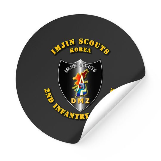 Discover Imjin Scouts - 2nd ID - Scout - Stickers