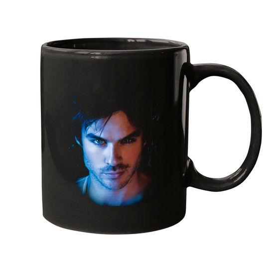 Discover The Vampire Diaries Damon birthday chirstmas Mugs