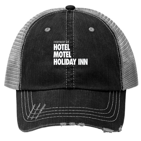 Discover Hotel, Motel, Holiday Inn - Rappers Delight Sugarhill Gang - Trucker Hats