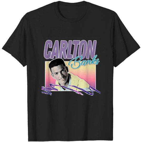 Discover Carlton Banks // 90s Style Aesthetic Design - Carlton Banks - T-Shirt