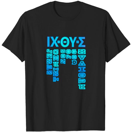 Discover Jesus Greek Acronym T-shirt