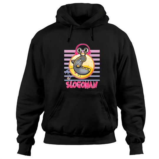 Discover Slogoman Logo Hoodies