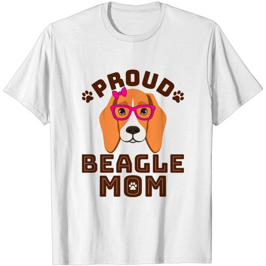 Discover Beagle Mom Design Shirt