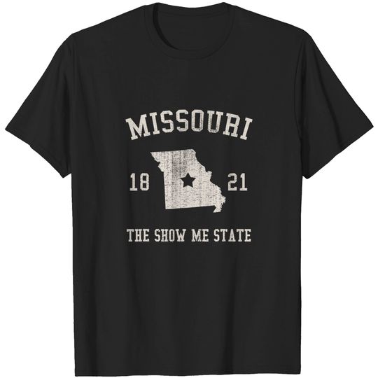 Discover Missouri The Show Me State Vintage T Shirt