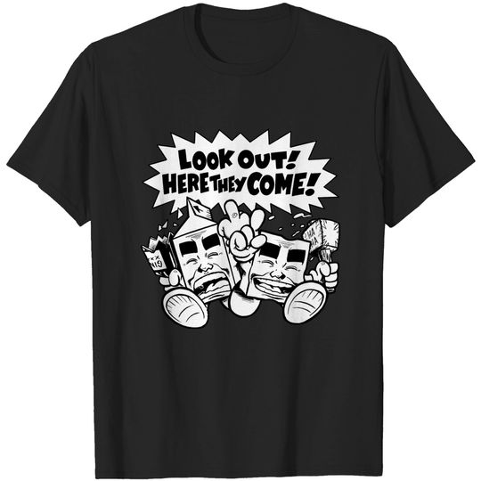 Discover Milk & Cheese: Look Out! Here They Come! - House Of Fun - T-Shirt
